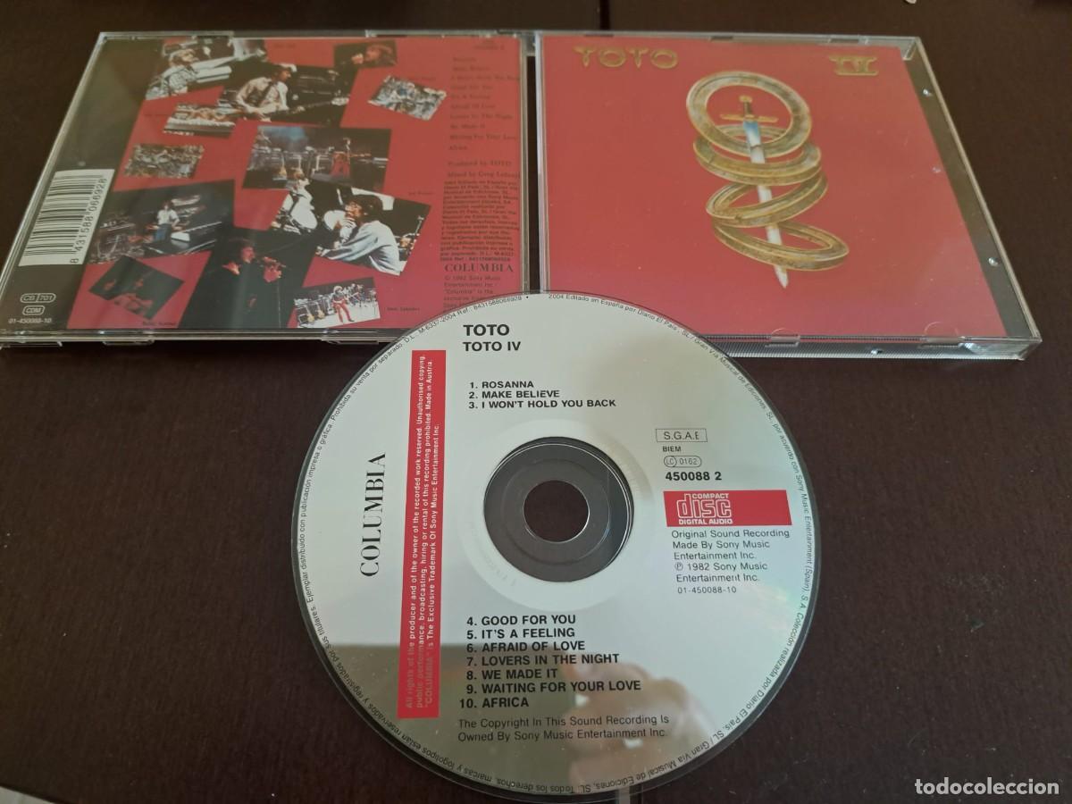 CDs de M&uacute;sica: TOTO - CD - IV - AFRICA - ROSANA - LOS DISCOS DE TU VIDA - HARD ROCK - LUKATHER