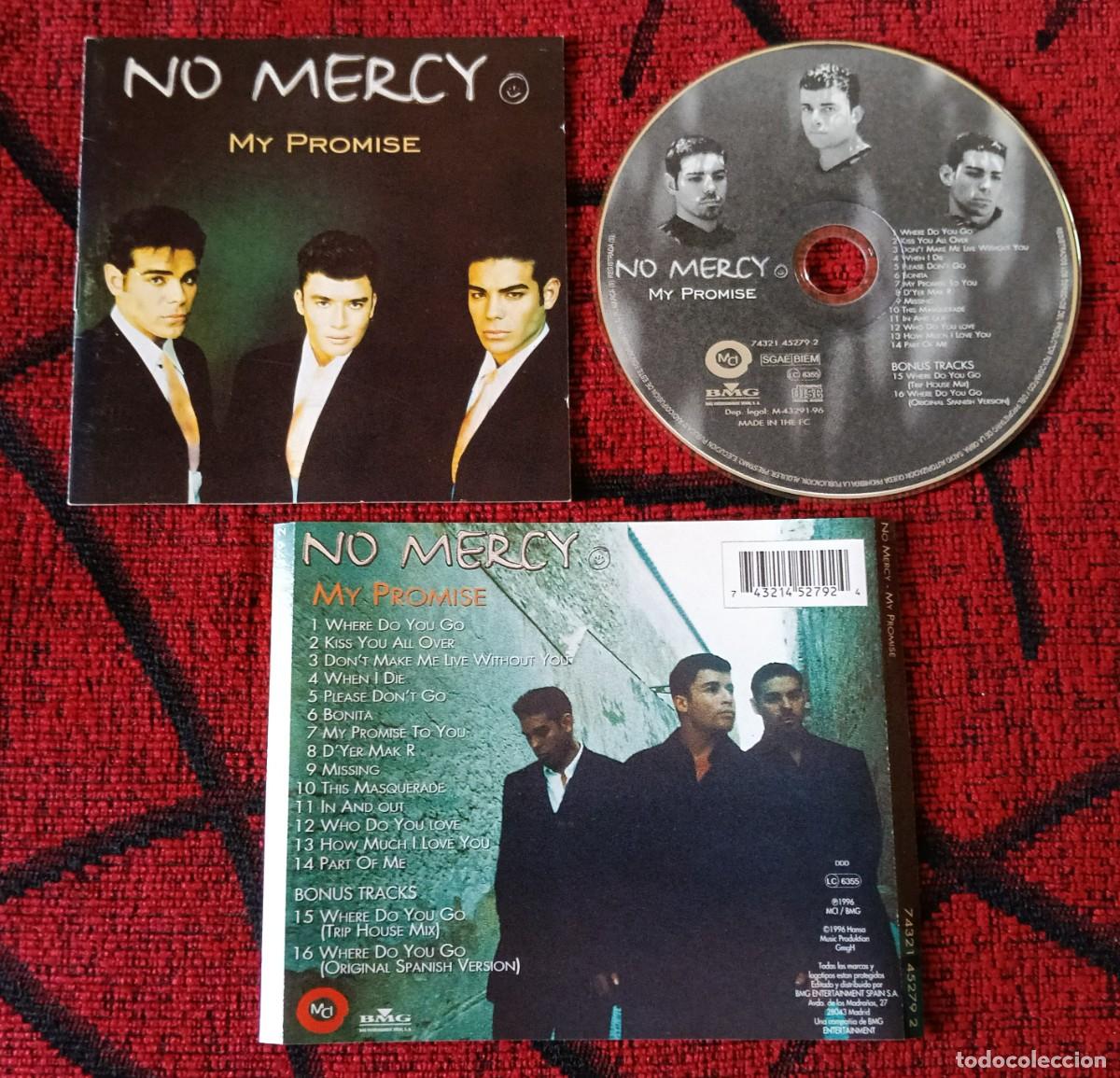 CDs de M&uacute;sica: NO MERCY ** My Promise ** CD 1996