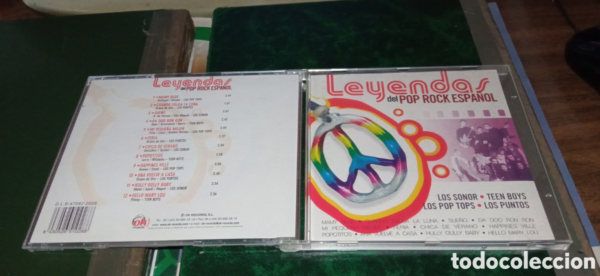 CDs de M&uacute;sica: VARIOS - LEYENDAS DEL POP ROCK ESPA&Ntilde;OL (OK Records 2005)