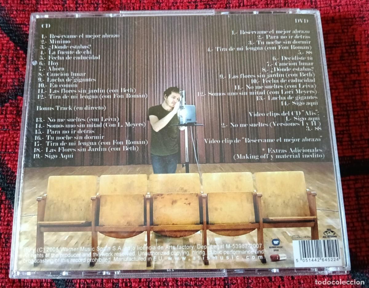 CDs de m&uacute;sica: ALIS ** Minimo (Segundo Acto) ** CD + DVD 2008 - Foto 2