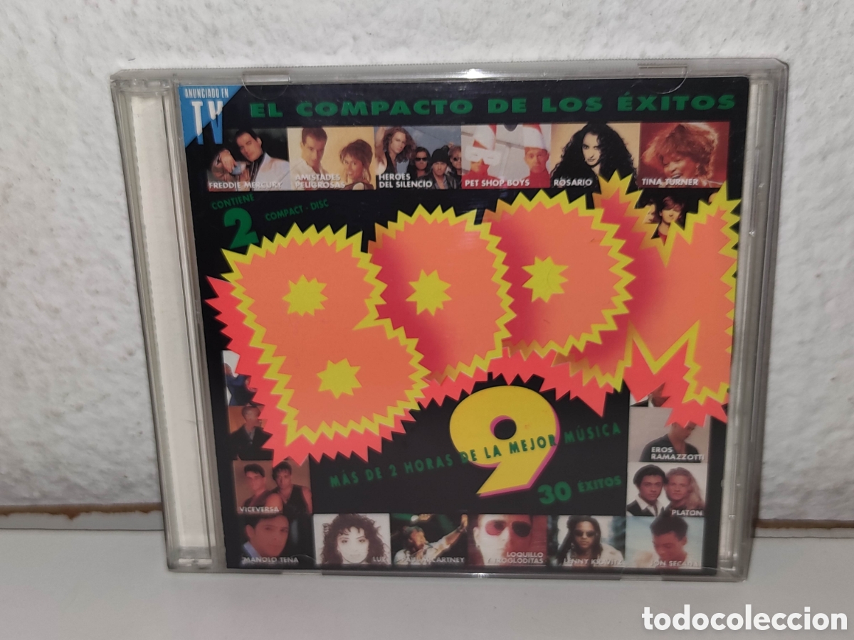 Musik-CDs: 2 Cd - Boom 9 - El compacto de los exitos - Doble cd, 30 temas - EMI - 1993
