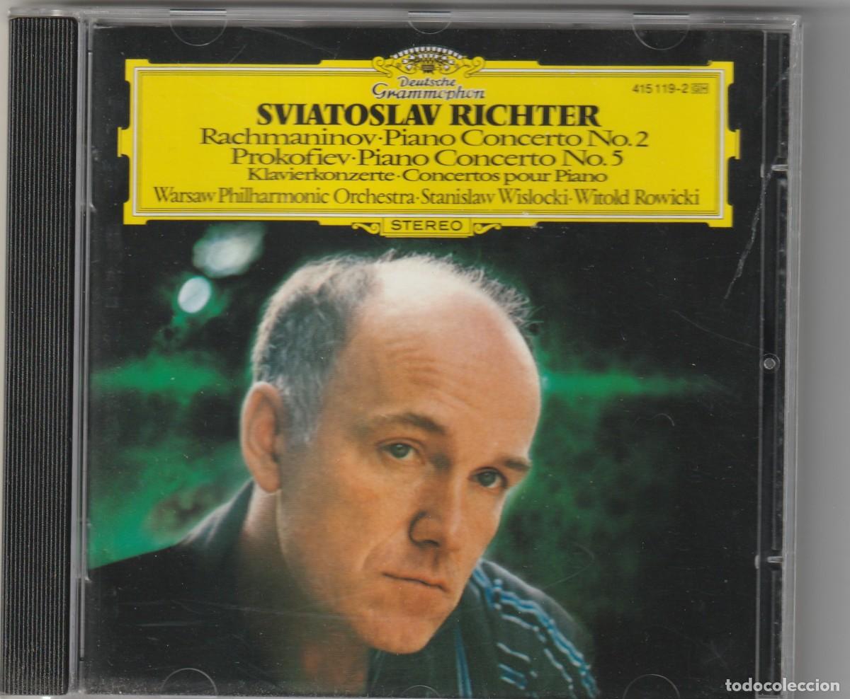CDs de M&uacute;sica: SVIATOSLAV RICHTER - PIANO CONCERTOS (CD DGG) RACHMANINOV &middot; PROKOFIEV