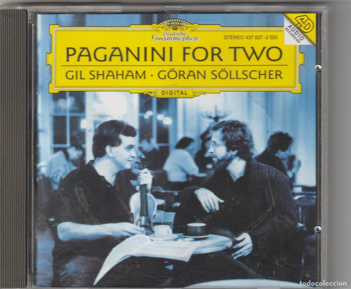 CDs de M&uacute;sica: PAGANINI FOR TWO (CD DGG) GIL SHAHAM &middot; G&Ouml;RAN S&Ouml;LLSCHER