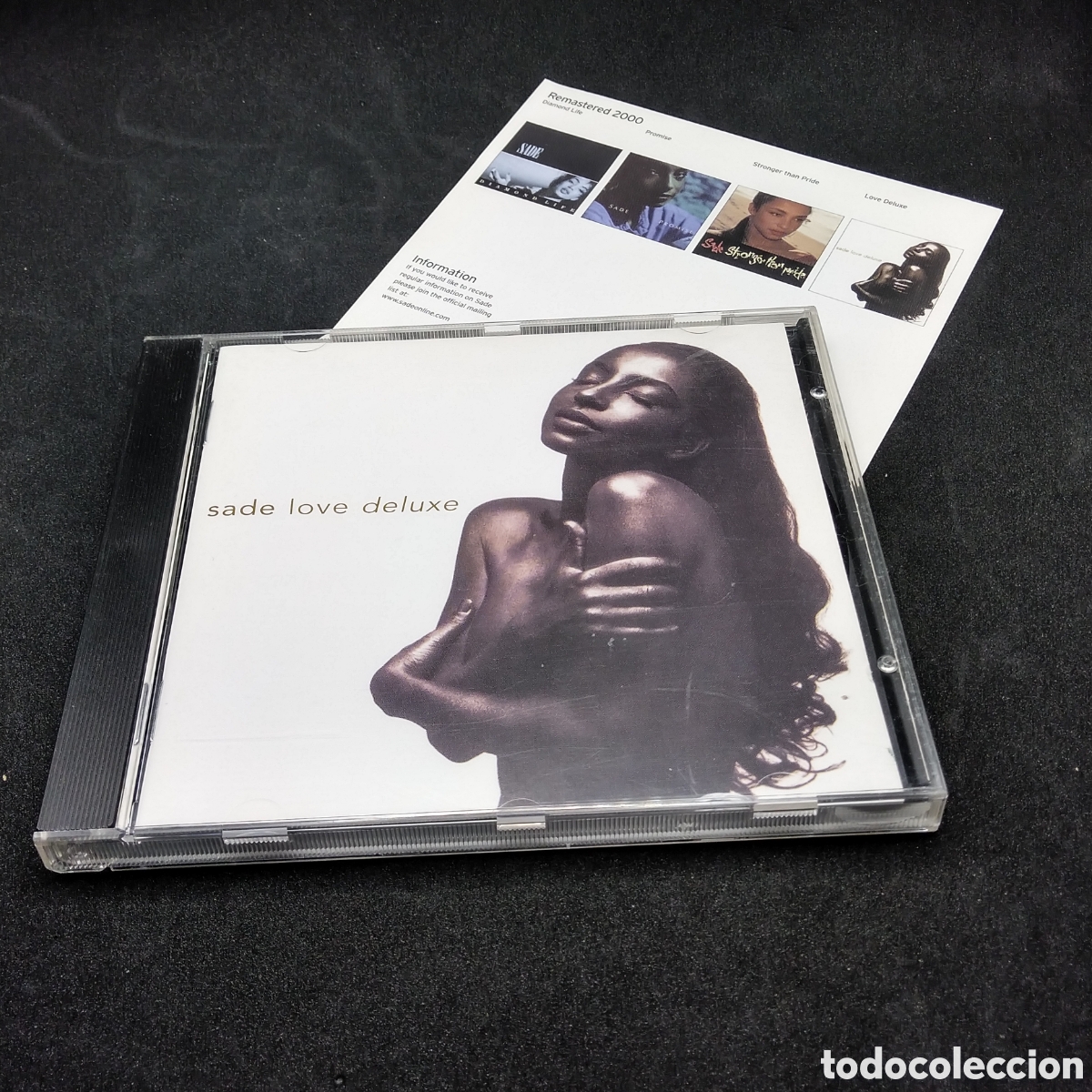 CDs de M&uacute;sica: SADE - LOVE DELUXE - CD - 1992 - DISCO VERIFICADO - CON INSERTO CON DISCOGRAF&Iacute;A - DE LUXE