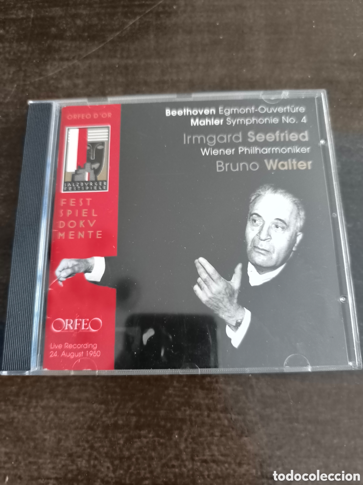 CDs de M&uacute;sica: MAHLER &middot; BEETHOVEN &mdash; BRUNO WALTER