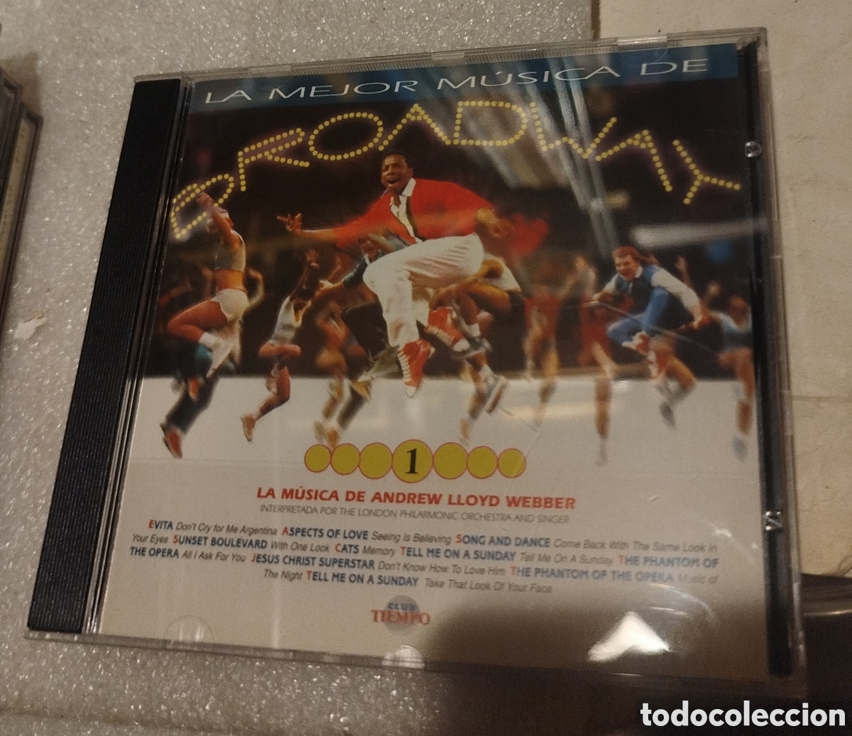 CDs de M&uacute;sica: La mejor m&uacute;sica de Broadway. Andrew Lloyd