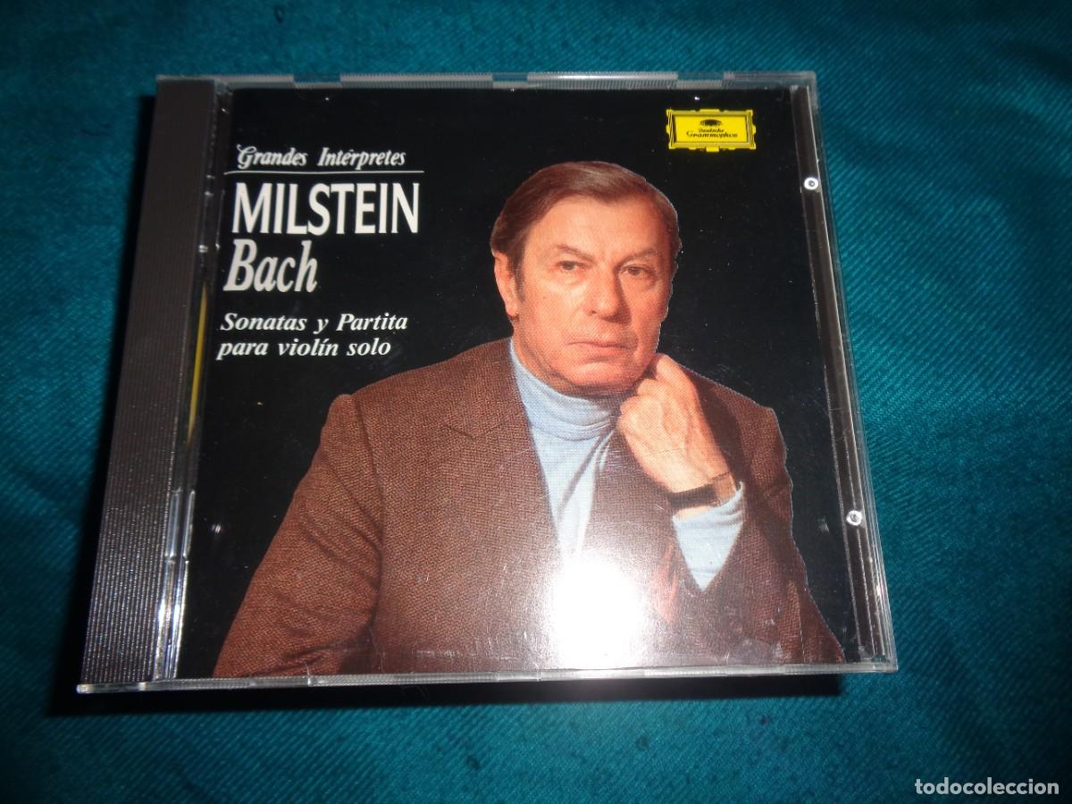 CDs de M&uacute;sica: MILSTEIN. BACH. SONATAS Y PARTITA PARA VIOLIN SOLO. CD. IMPECABLE(#)