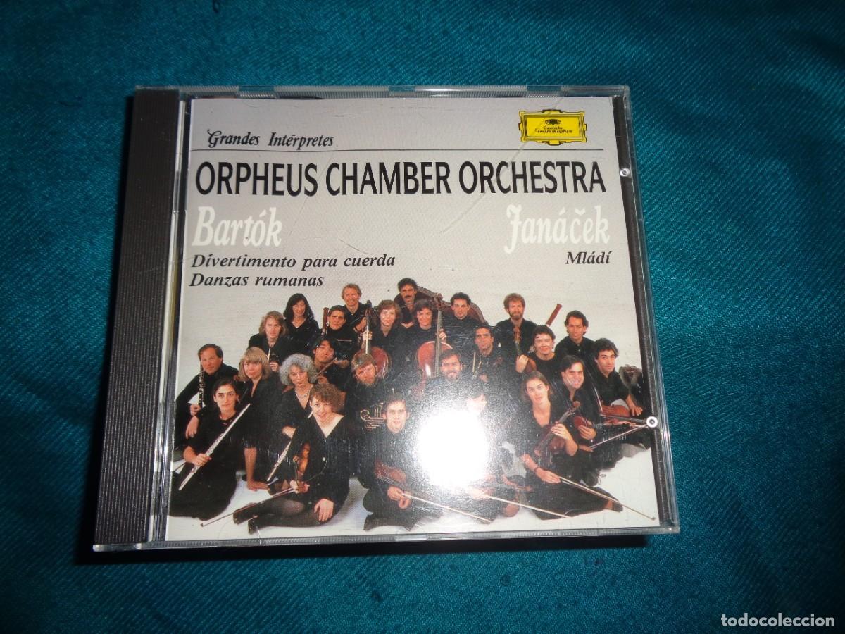 CDs de M&uacute;sica: ORPHEUS CHAMBER ORCHESTRA. BARTOK / JANACEK. DIVERTIMENTO PARA CUERDA/DANZAS RUMANAS. CD. IMPECA(#)