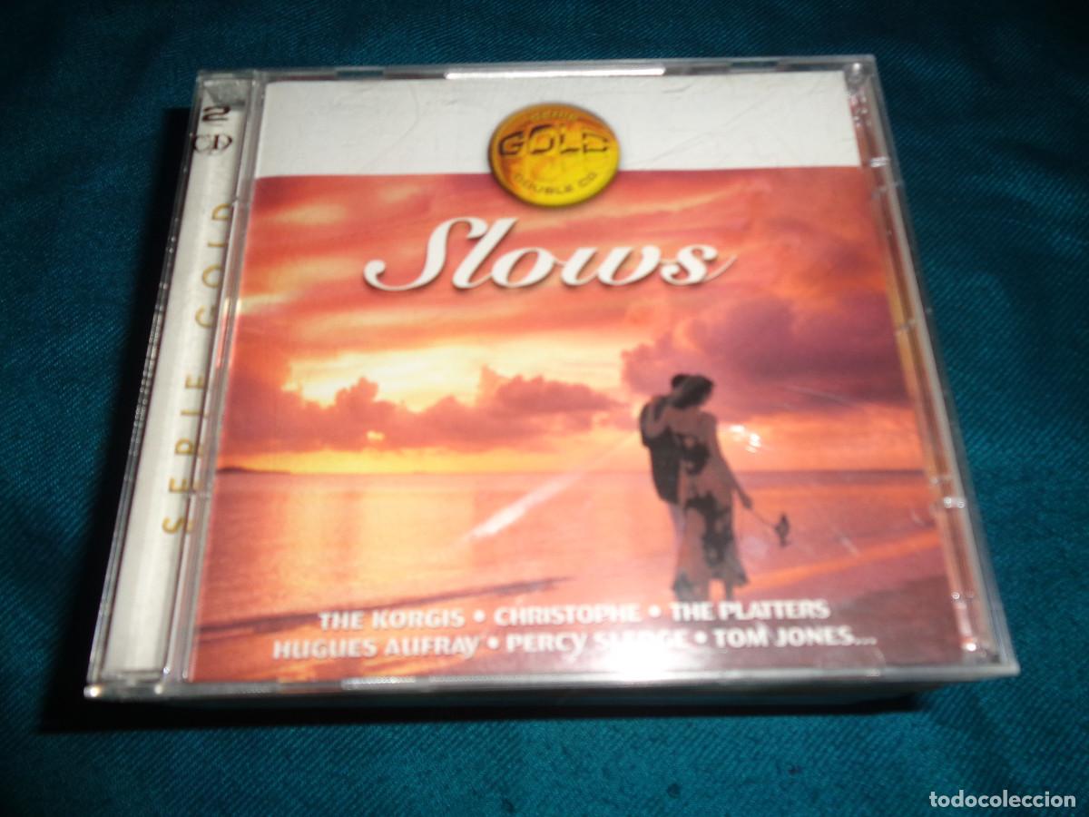CDs de M&uacute;sica: SLOWS. SERIE ORO. THE KORGIS, CHRISTOPHE, THE PLATTERS.... 2 CD&acute;S. IMPECABLE