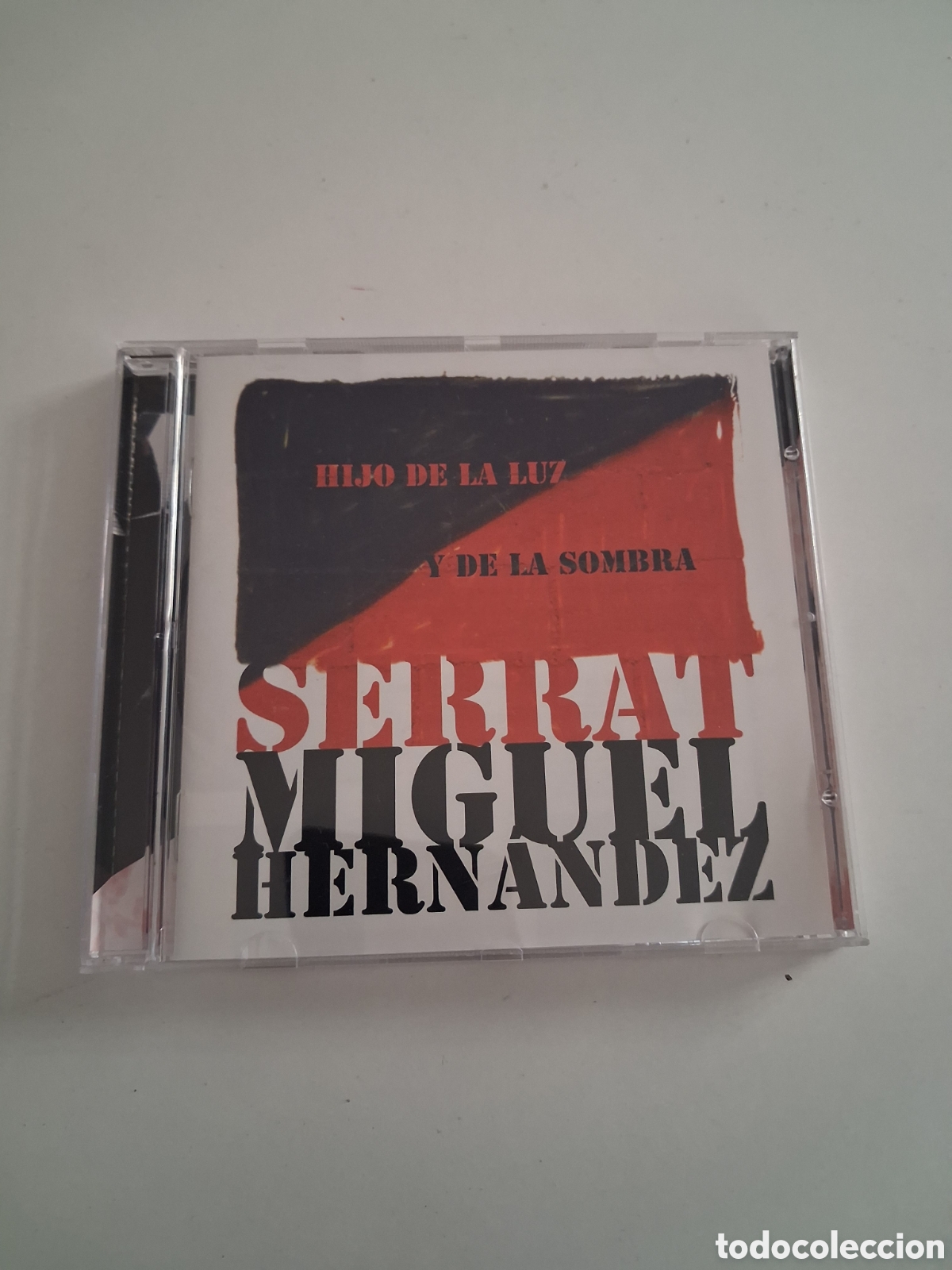 CDs de M&uacute;sica: Serrat Miguel Hern&aacute;ndez Hijo de la luz y de la sombra