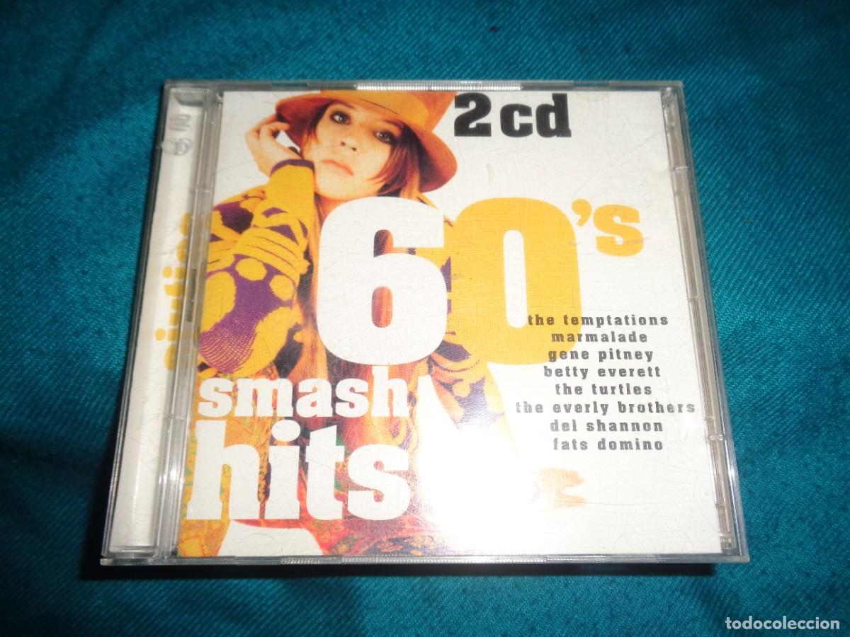 CDs de M&uacute;sica: 60&acute;S SMASH HITS. THE TURTLES, MARMALADE, DEL SHANNON....2 CD&acute;S. IMPECABLE(#)