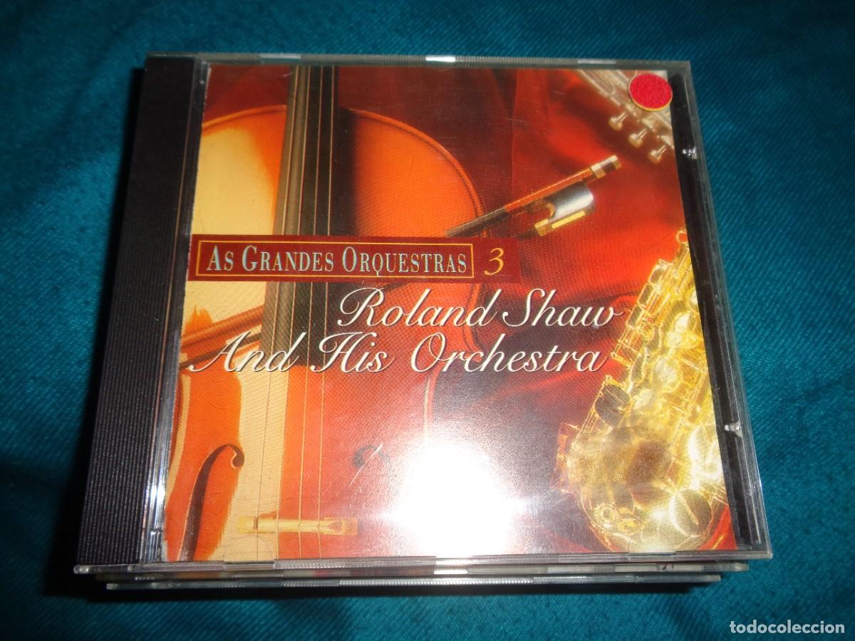 CDs de M&uacute;sica: ROLAND SHAW AND HIS ORCHESTRA. AS GRANDES ORQUESTAS 3. CD. EDC, BRASIL. IMPECABLE