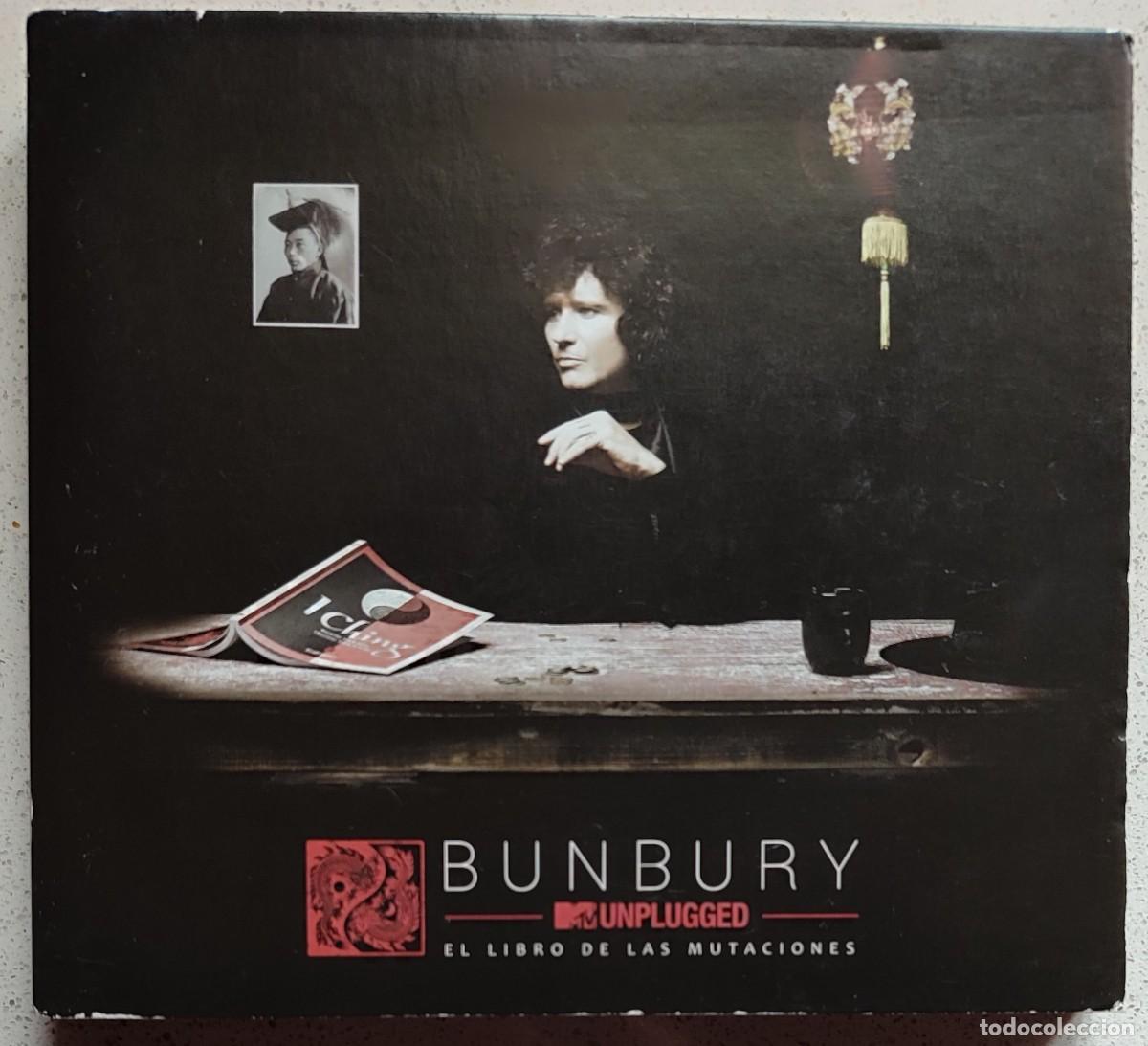 CDs de M&uacute;sica: BUNBURY -UNPLUGGED - EL LIBRO DE LAS MUTACIONES (CD+DVD) 2015 - 15 TEMAS - DIGIPACK