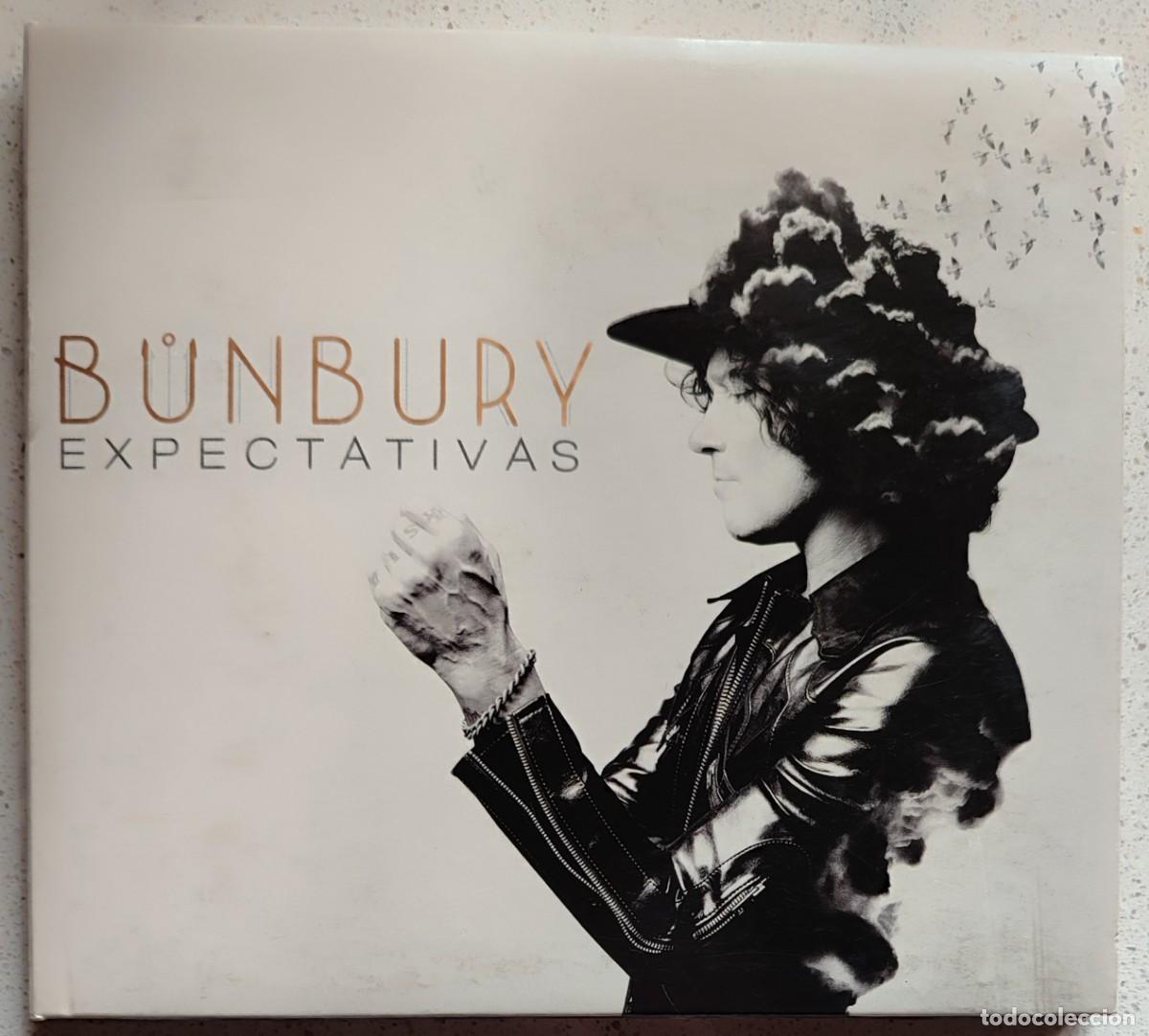 CDs de M&uacute;sica: BUNBURY - EXPECTATIVAS (CD) 2017 -11 TEMAS - DIGIPACK