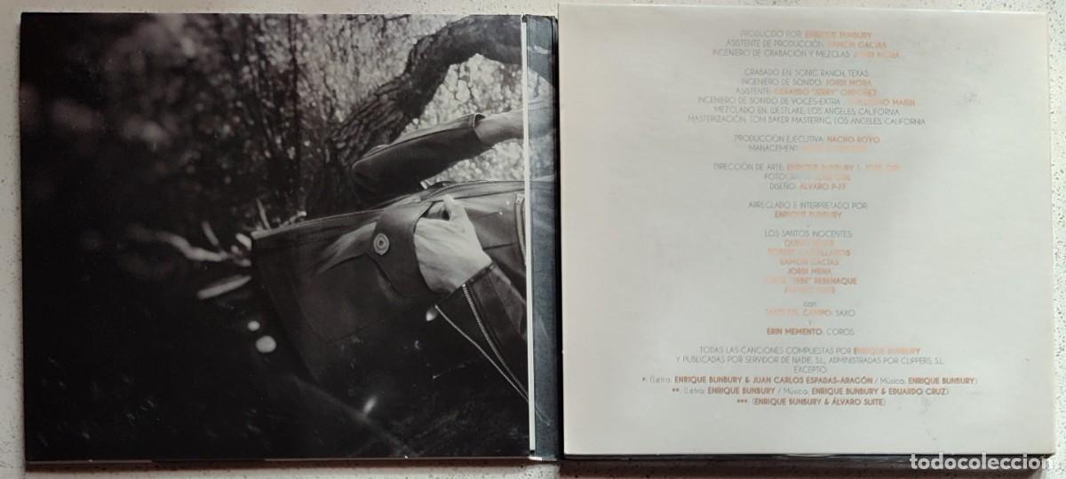 CDs de m&uacute;sica: BUNBURY - EXPECTATIVAS (CD) 2017 -11 TEMAS - DIGIPACK - Foto 2