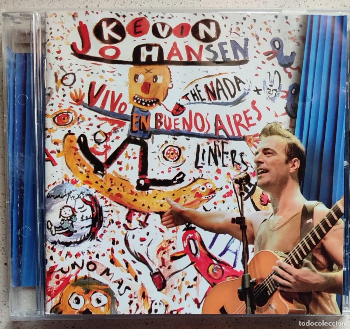 CDs de M&uacute;sica: Kevin Johansen + The Nada + Liniers &ndash; Vivo En Buenos Aires (CD) 2010 - 17 TEMAS - ED. ARGENTINA