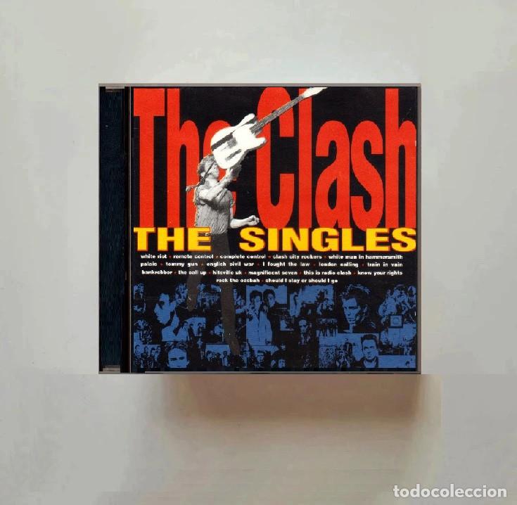 CDs de M&uacute;sica: THE CLASH. THE SINGLES. RECOPILATORIO. CD.