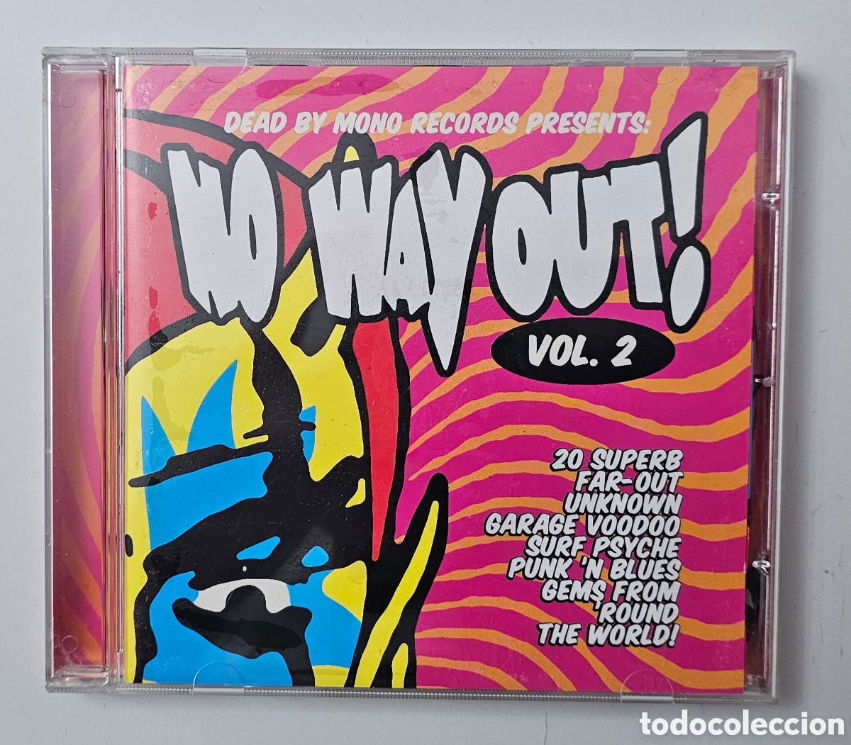 CDs de M&uacute;sica: CD V/A NO WAY OUT VOL.2 (Espa&ntilde;a - Dead by Mono Rds. - 2011) GARAGE ROCK PUNK R&R SURF ALTERNATIVE