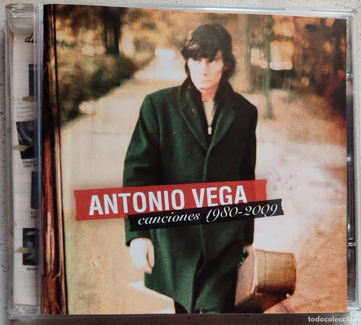 CDs de M&uacute;sica: ANTONIO VEGA- CANCIONES 1980-2009 (2CD) 2009 - 30 TEMAS