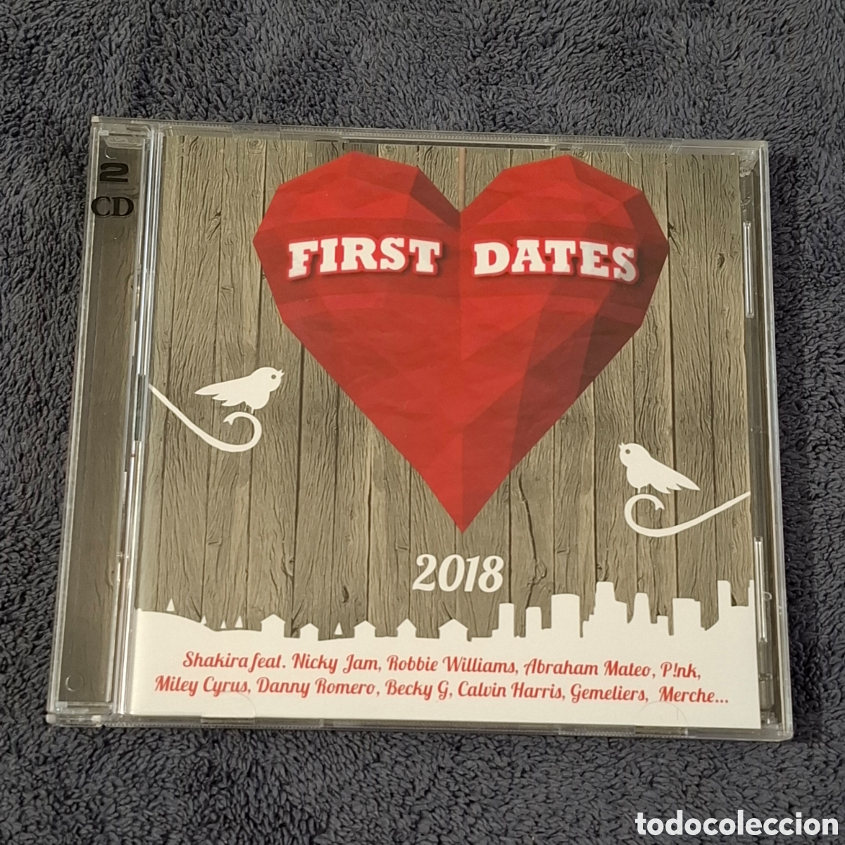 CDs de M&uacute;sica: CD77. First Dates, 2018, &Aacute;lbum Recopilatorio, Varios Artistas De 2 Cd's, Sony Music.