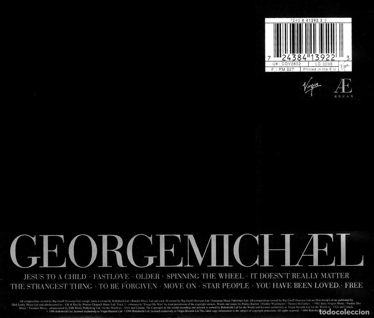 CDs de m&uacute;sica: GEORGE MICHAEL. OLDER. CD. - Foto 2