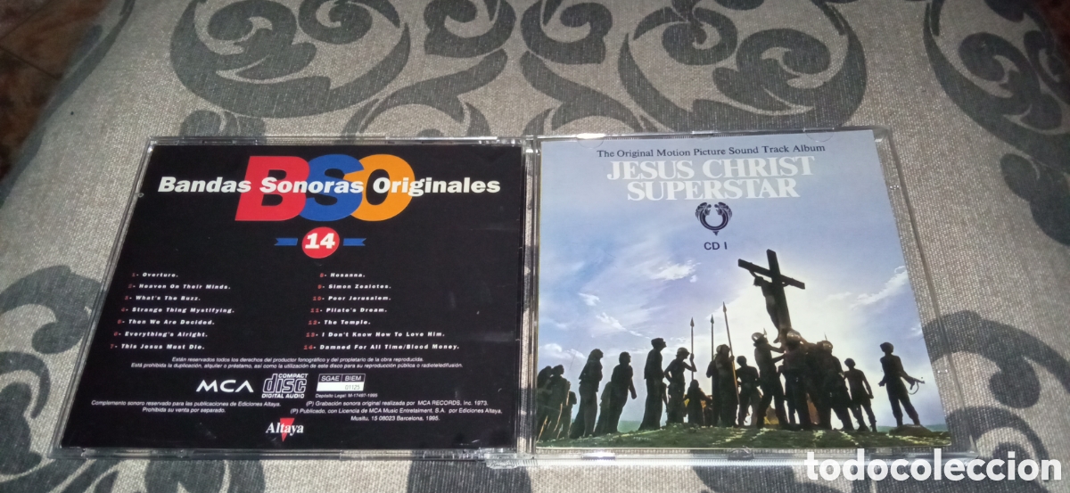 CDs de M&uacute;sica: Jesus Christ Superstar CD I - Altaya