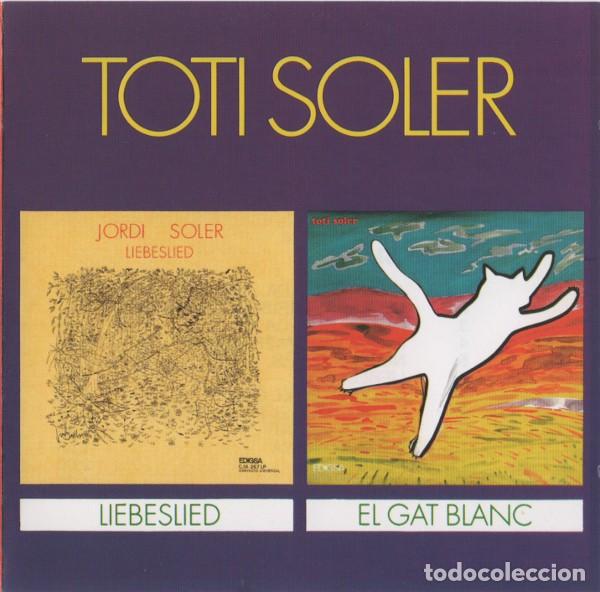 CDs de M&uacute;sica: Toti Soler - Liebeslied / El Gat Blanc (CD)