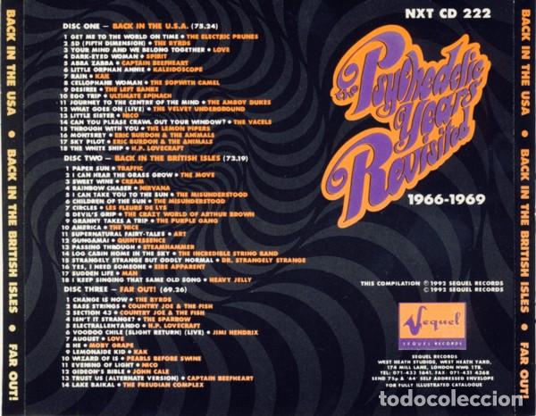 CDs de m&uacute;sica: Various - The Psychedelic Years Revisited (3xCD) - Foto 2