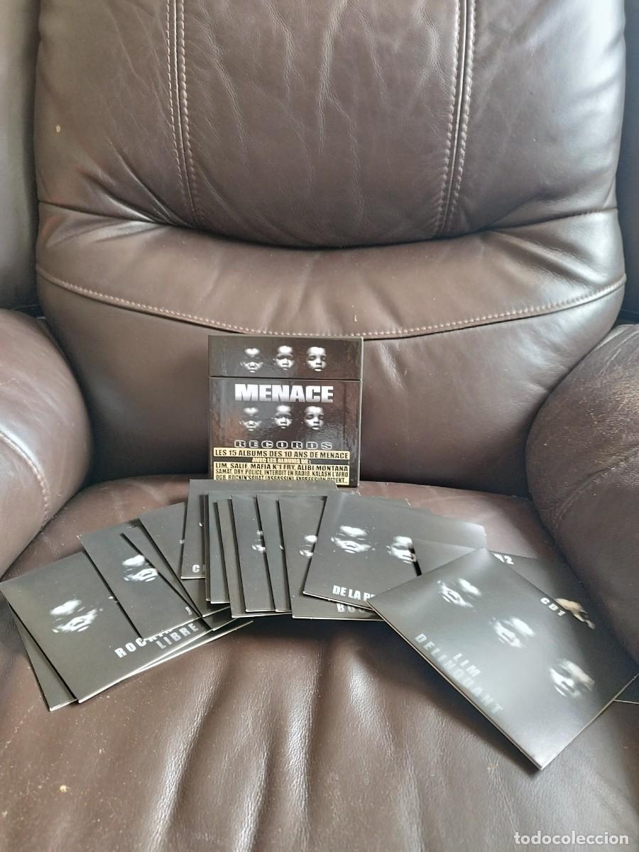 CDs de M&uacute;sica: Menace Records 1998 - 2008 Collector. Compilation, Limited Edition 15 x CD, Album. Hip hop franc&eacute;s.