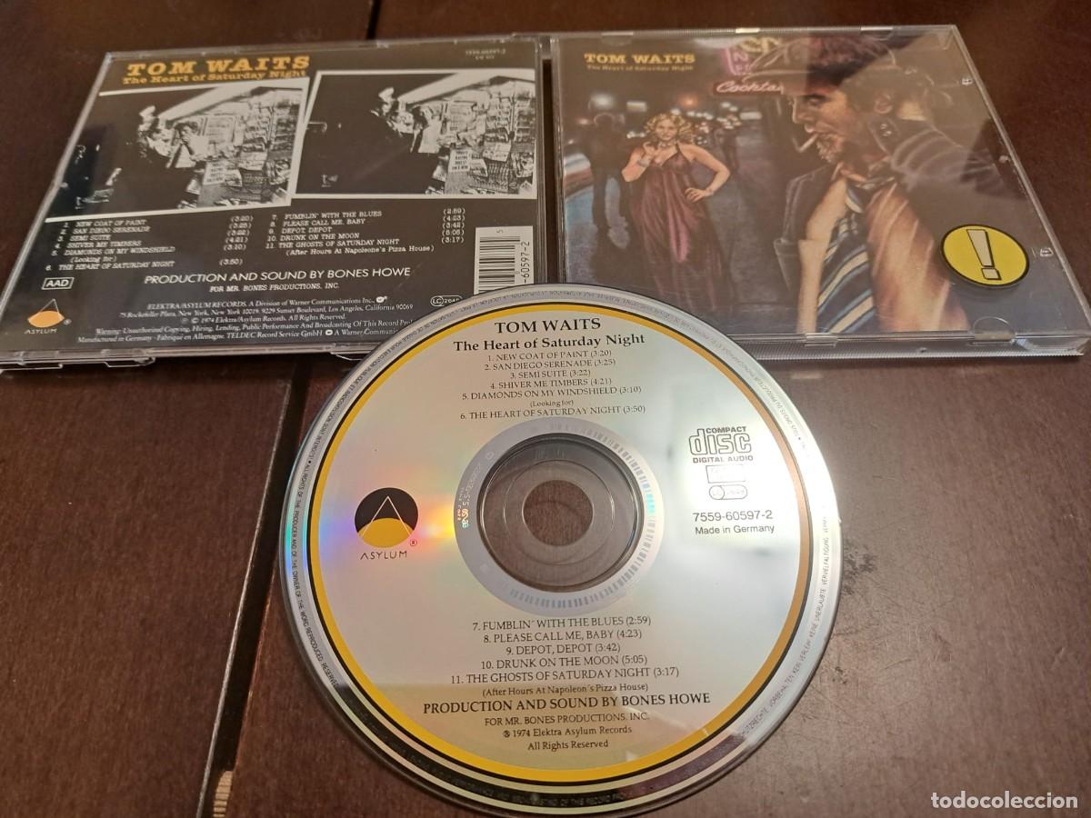 Music CDs: TOM WAITS - CD - THE HEART OF SATURDAY NIGHT