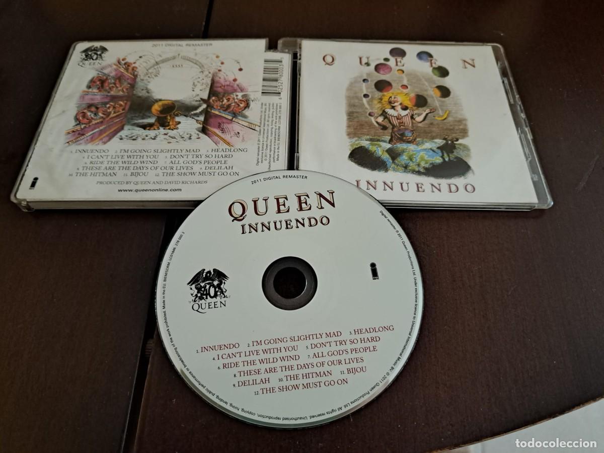 CDs de M&uacute;sica: QUEEN - CD - INNUENDO - SHOW MUST GO ON - MERCURY - MAY