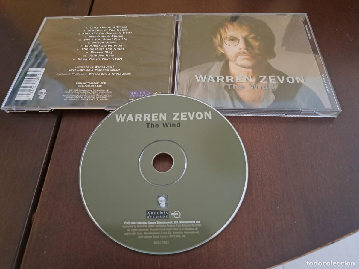 CDs de M&uacute;sica: WARREN ZEVON - CD - THE WIND