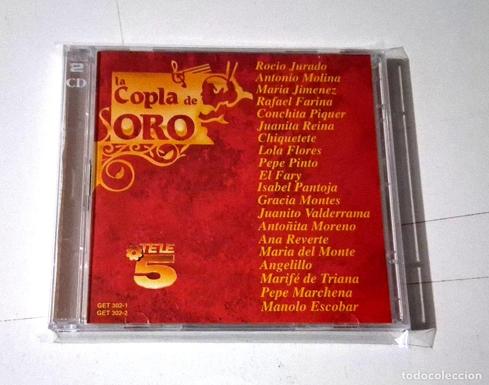 CDs de M&uacute;sica: CD &rdquo;LA COPLA DE ORO&rdquo; 2CD 20 TRACKS ROCIO JURADO MARIA JIMENEZ RAFAEL FARINA