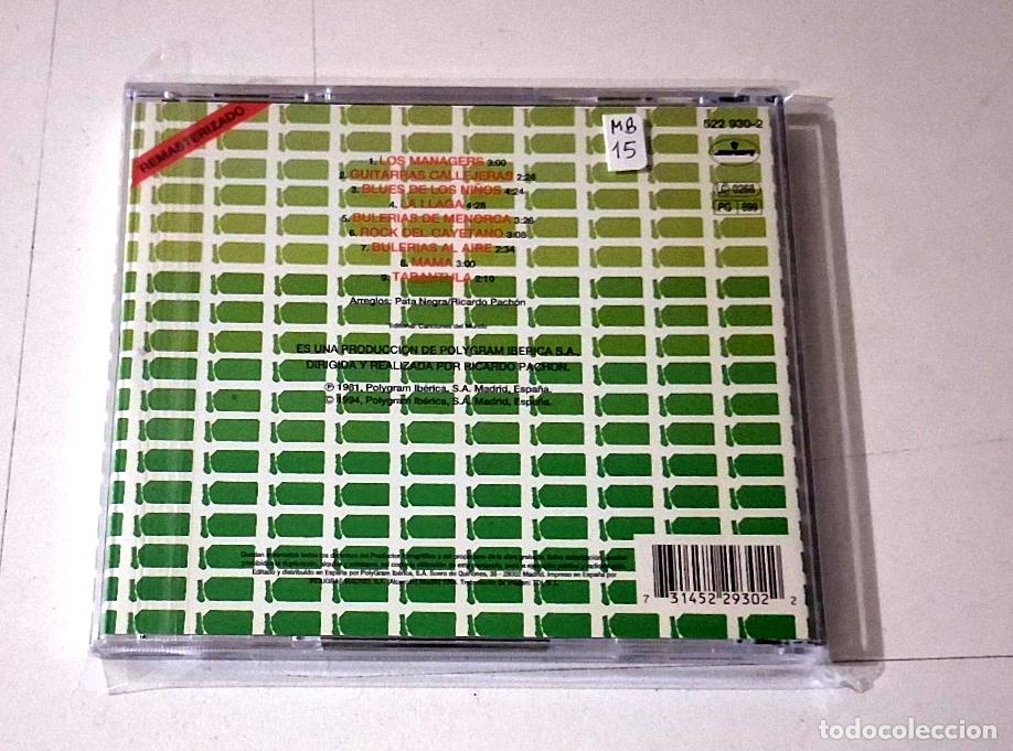 CDs de m&uacute;sica: PATA NEGRA &rdquo;PATA NEGRA&rdquo; CD 9 TRACKS - Foto 2