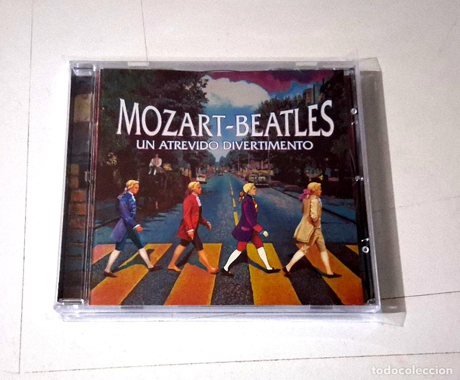 CDs de M&uacute;sica: CD &rdquo;MOZART - BEATLES UN ATREVIDO DIVERTIMENTO&rdquo; CD 6 TRACKS ALFONSO SANTISTEBAN