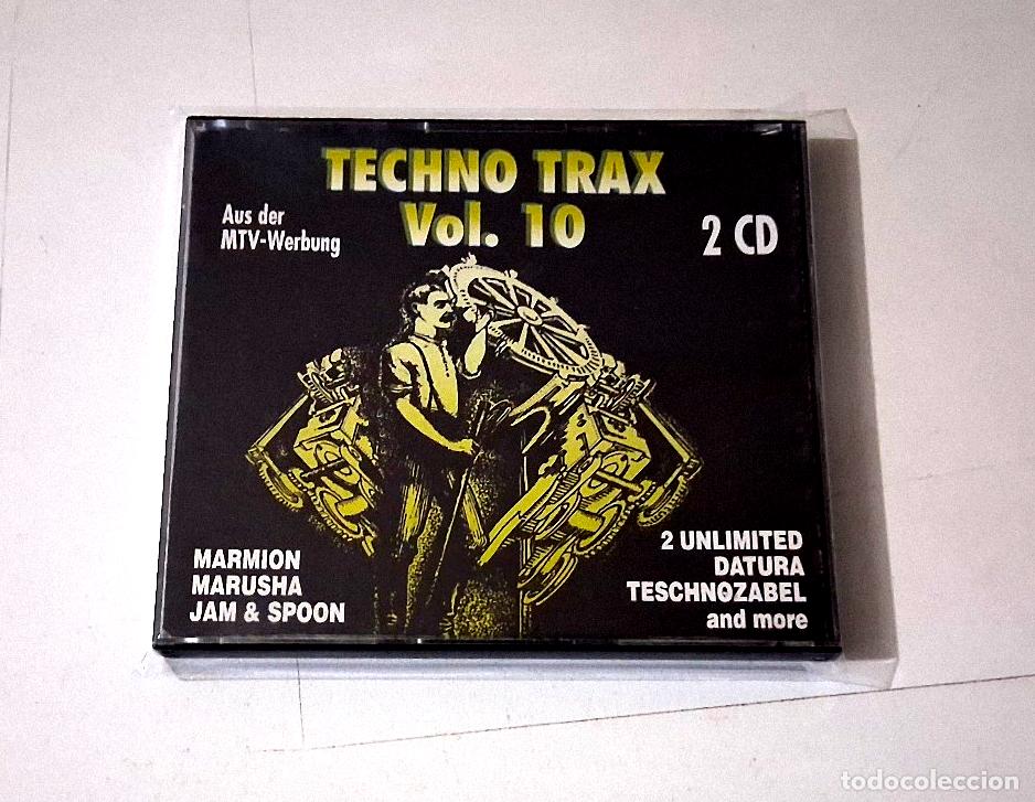 CDs de M&uacute;sica: CD &rdquo;TECHNO TRAX VOL 10&rdquo; 2CD 23 TRACKS CD AUS DER MTV-WERBUNG MARMION MARUSHA