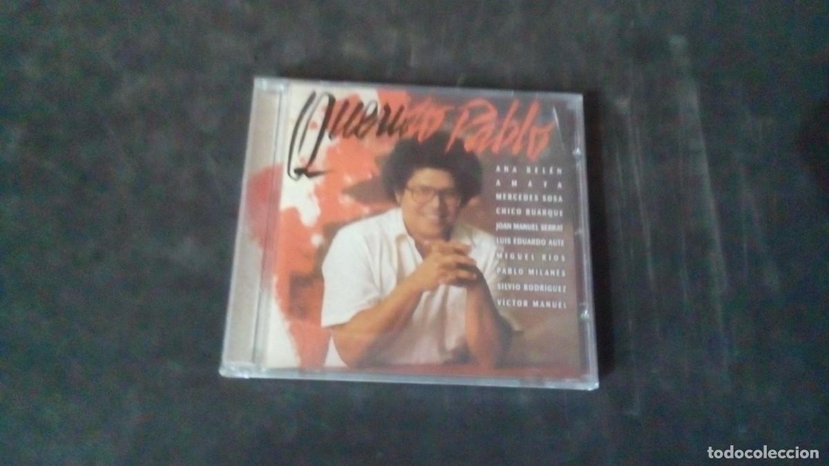 CDs de M&uacute;sica: Pablo Milan&eacute;s- Querido Pablo-CD-ANA BEL&Eacute;N-AMAYA-MERCEDES SOSA-CHICO BUARQUE-SERRAT-MIGUEL R&Iacute;OS...