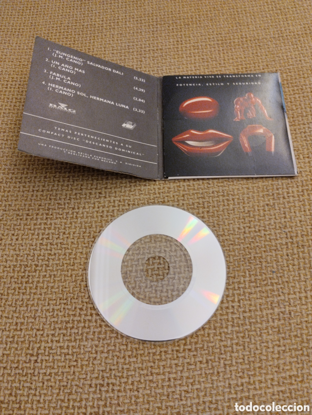 CDs de m&uacute;sica: Mini Cd promocional Mecano - Foto 2