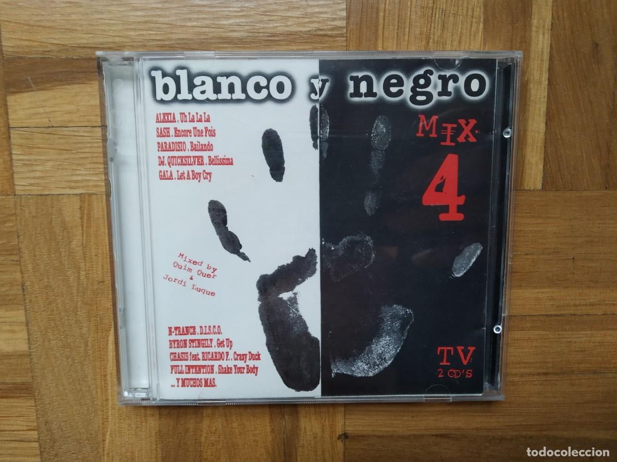 CDs de Musique: 2 CD BLANCO Y NEGRO MIX 4 ALEXIA PARADISIO CHASIS DJ QUICKSILVER BELLISIMA QUIM QUER & JORDI LUQUE