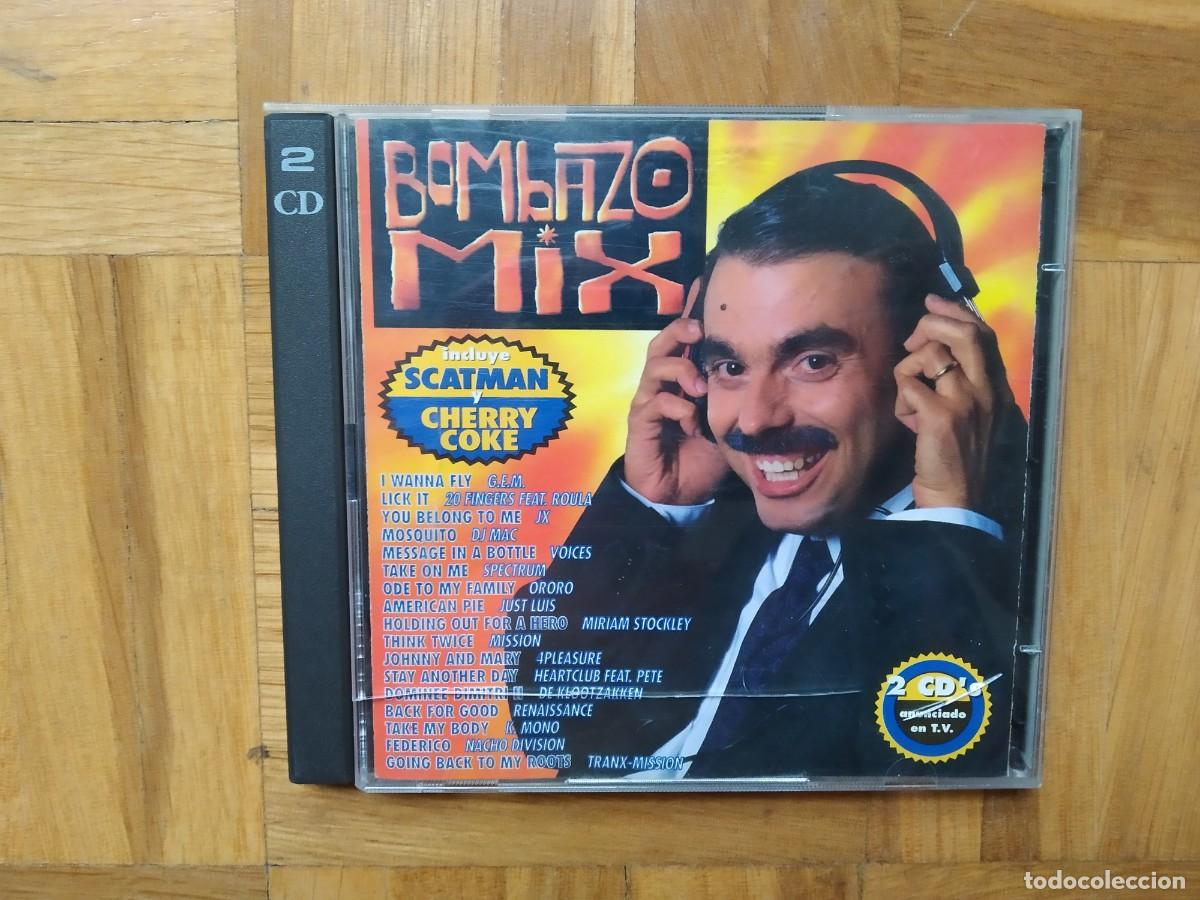 CD di Musica: 2 CD BOMBAZO MIX SCATMAN CHERRY COKE I WANNA FLY AMERICAN PIE SPECTRUM MOSQUITO ORORO NACHO DIVISION