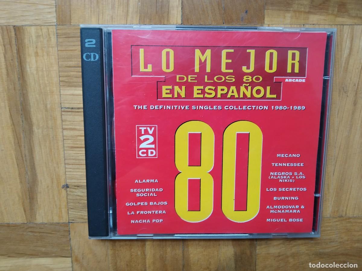 CDs de M&uacute;sica: 2 CD LO MEJOR DE LOS 80 EN ESPA&Ntilde;OL ALASKA LOS NIKIS MECANO TENNESSEE BOSE ILEGALES SABINA RUBI