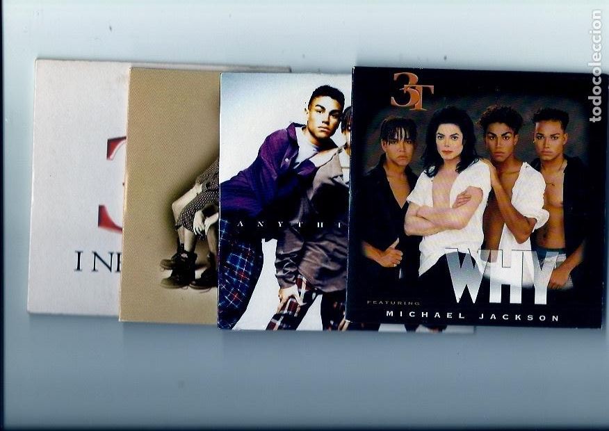 CDs de M&uacute;sica: 3T. Anything. 24/7. I need you. Why (4 cds single )