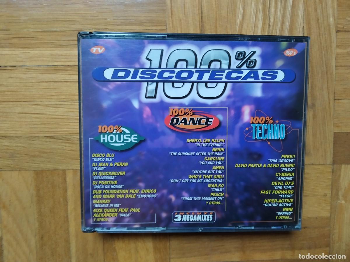 CD de M&uacute;sica: 3 CD 100% DISCOTECAS PASTIS BUENRI DJ QUICKSILVER ATTICA DJ POSITIVE MAX MUSIC DISCOS COMO NUEVOS