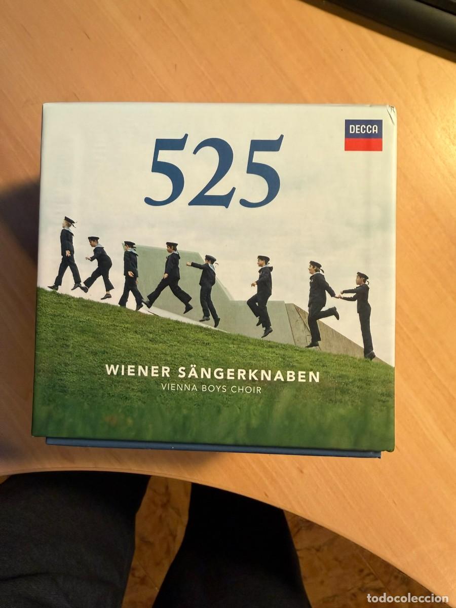 CDs de M&uacute;sica: 525 aniversario coro ni&ntilde;os viena. Vienna boys choir. Wiener s&auml;gerknaben