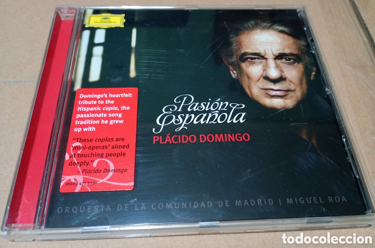 CDs de M&uacute;sica: Pl&aacute;cido Domingo CD pasi&oacute;n espa&ntilde;ola
