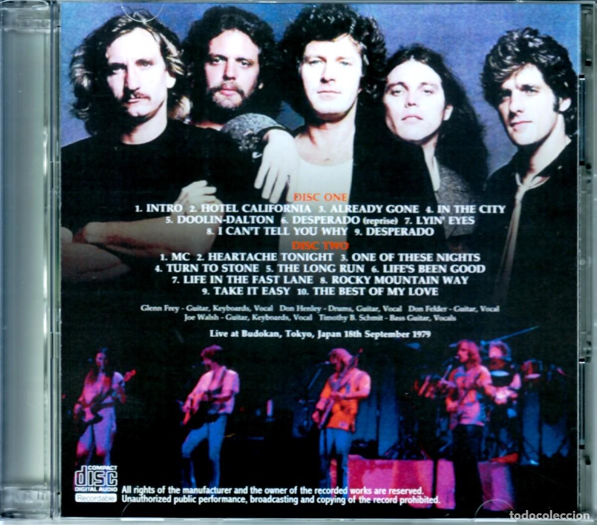 CDs de m&uacute;sica: 2 CDs - EAGLES - Live Budokan 1979 - Foto 2