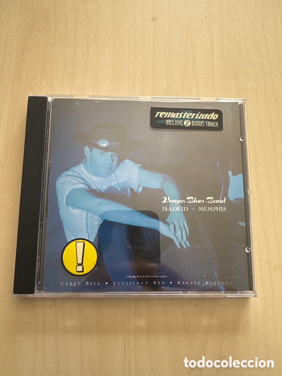 CDs de M&uacute;sica: Acd76 vargas blues band madri-Memphis CD m&uacute;sica