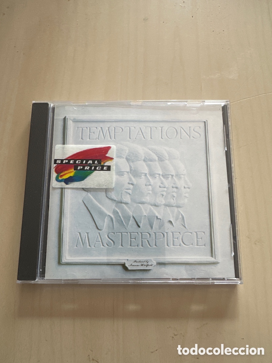 CDs de M&uacute;sica: Acd76 The temptations masterpiece CD m&uacute;sica