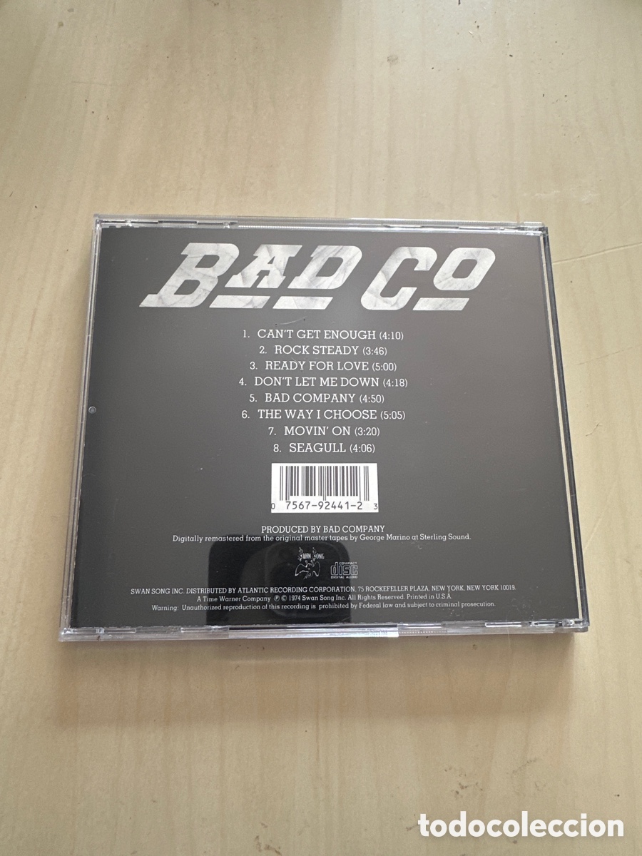 CDs de m&uacute;sica: SCD49 bad conpany CD m&uacute;sica - Foto 2