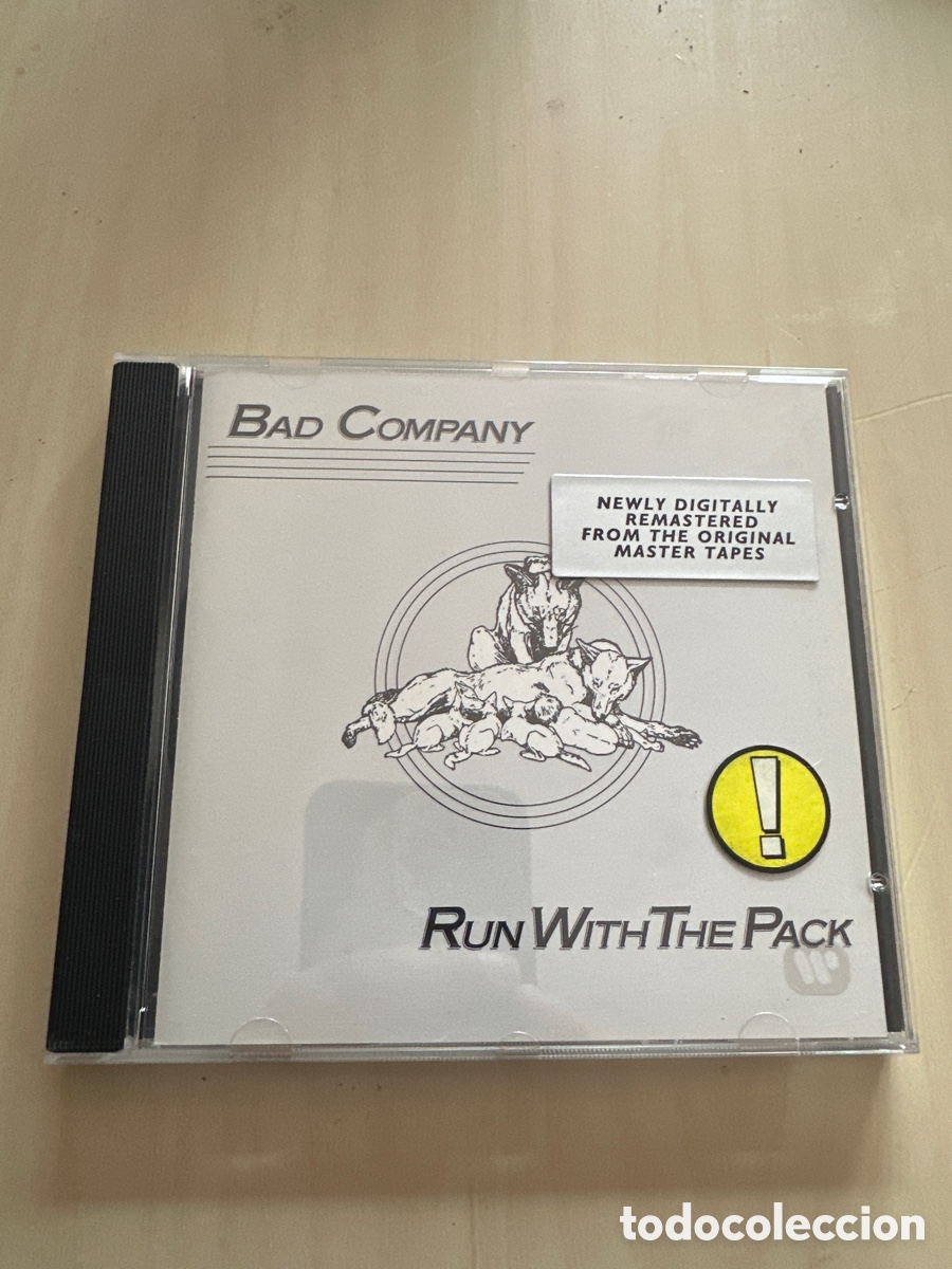 CDs de M&uacute;sica: Acd76 bad company run with the pack CD m&uacute;sica